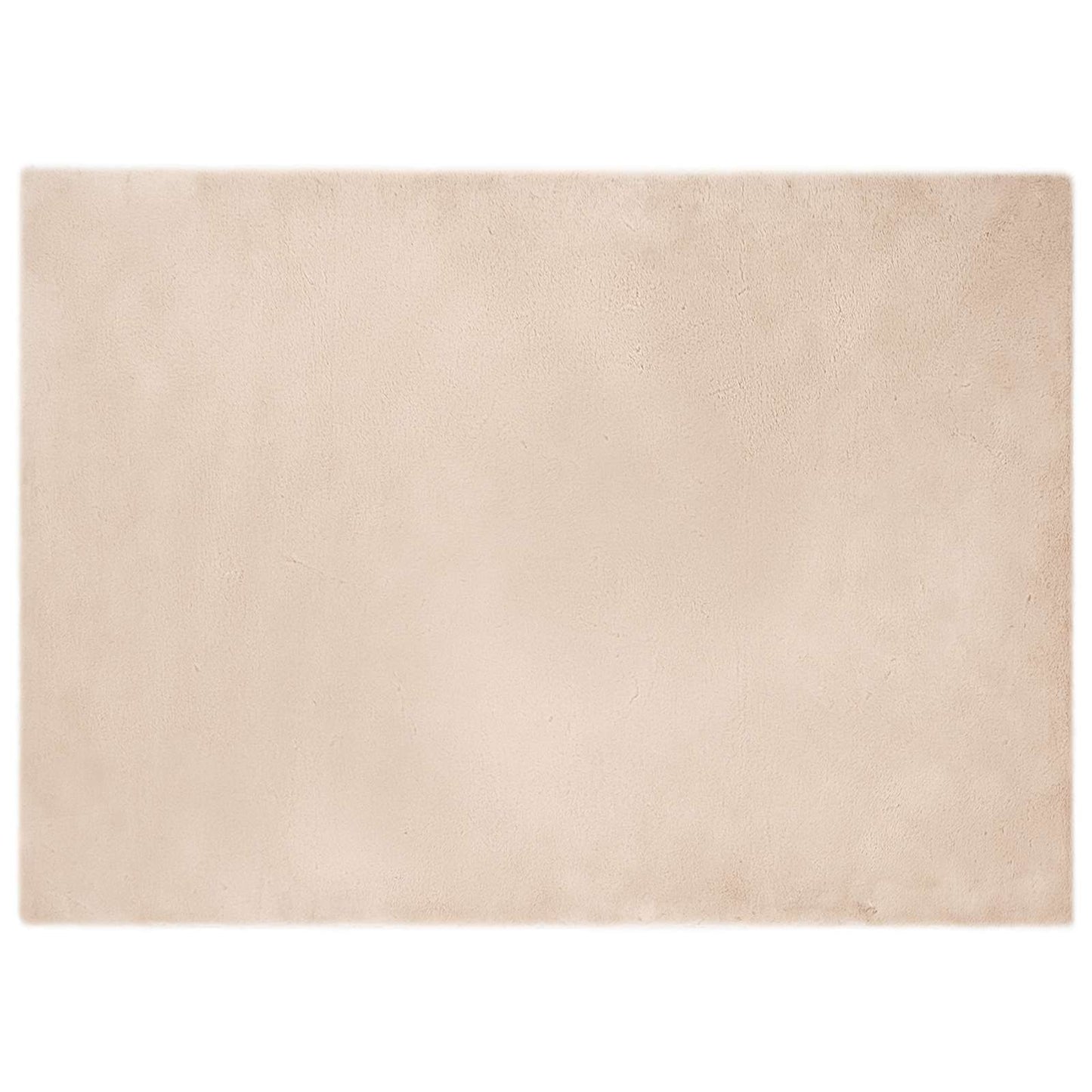 Skliikkerteppe i kunstig kaninpels OLITE Gråbrun 200 x 280 cm