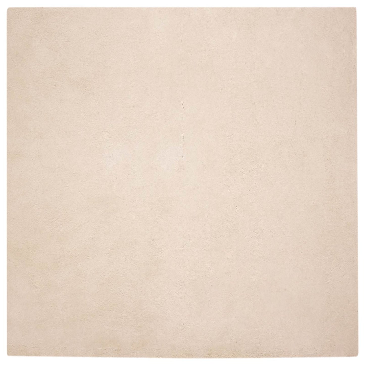 Skliikkerteppe i kunstig kaninpels OLITE Gråbrun 200 x 200 cm