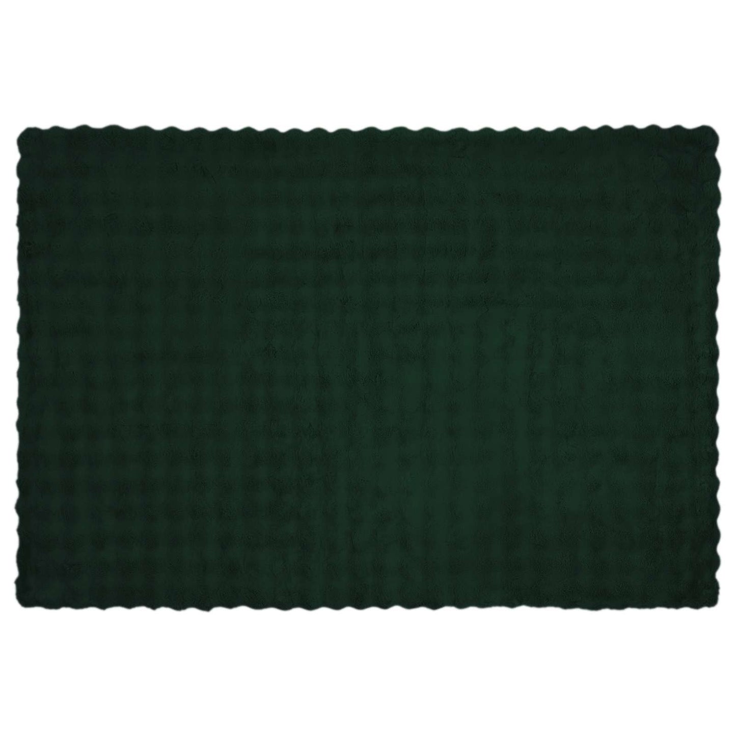 Skliikkerteppe / pledd i kunstig kaninpels Olite 4 pcs