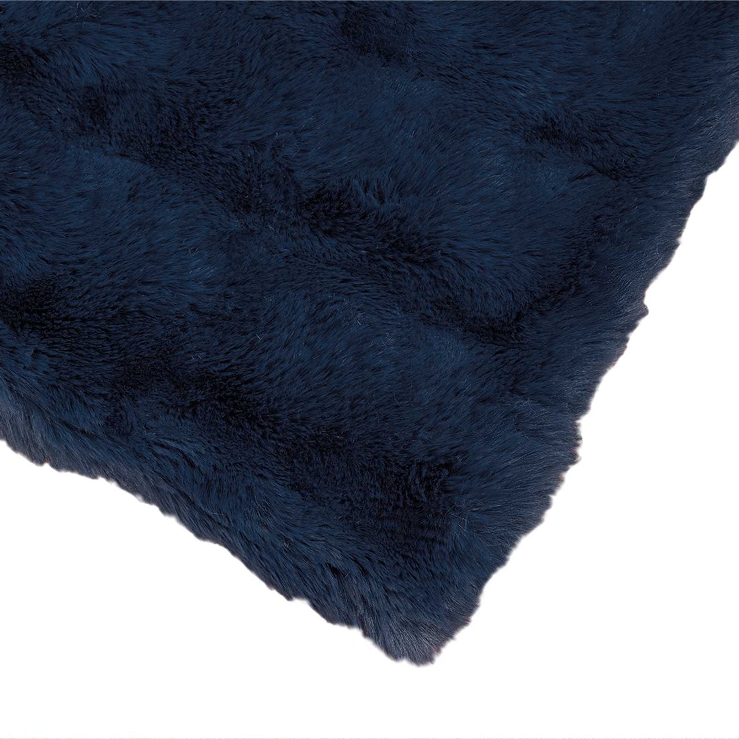 Skliikkerteppe / pledd i kunstig kaninpels Olite 4 pcs