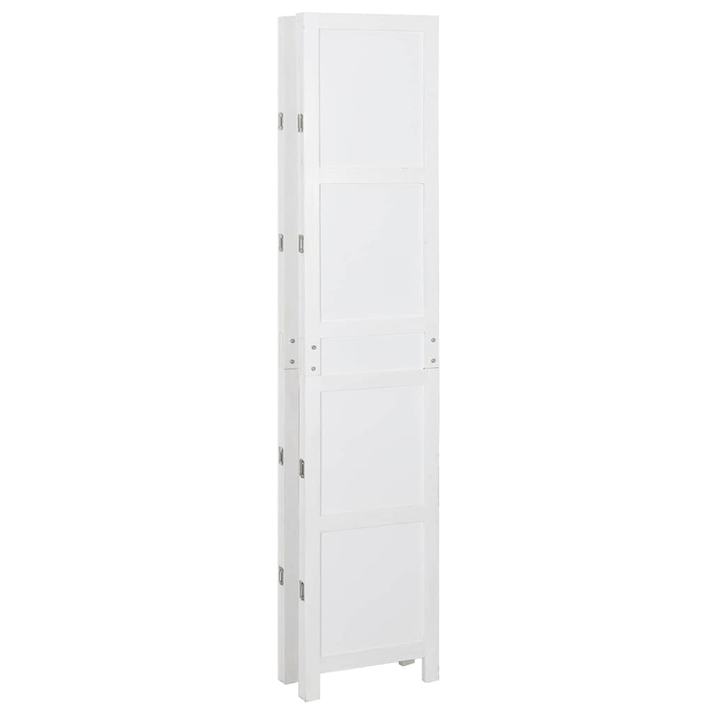 Romdivider Panel Hvit 141,5 x 165 cm MDF