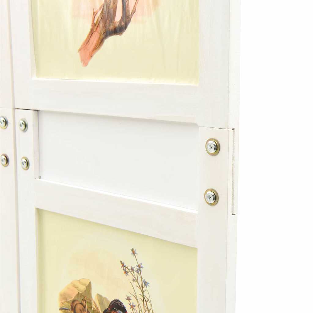 Romdivider Panel Hvit 176,5 x 165 cm MDF