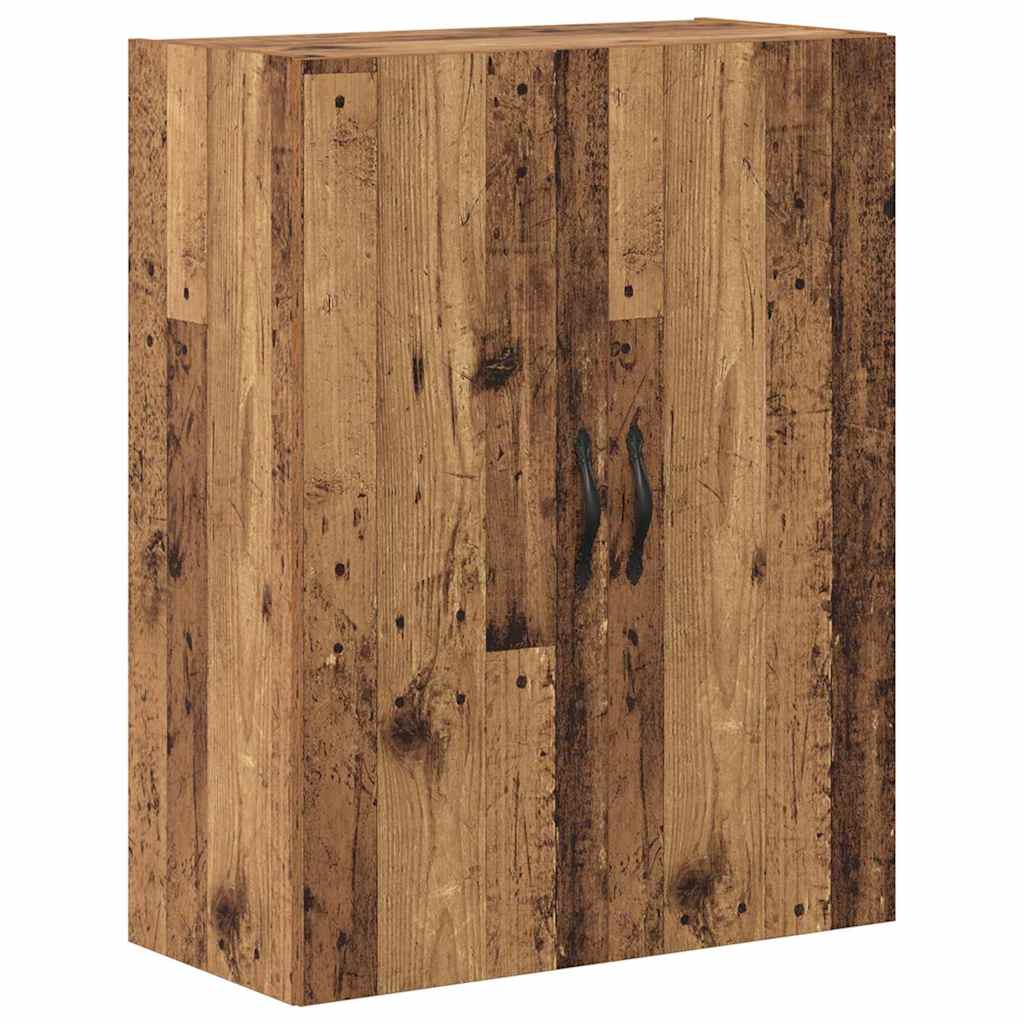 Høyskap 2 stk. Gammelt tre 69,5 x 34 x 180 cm Konstruert tre