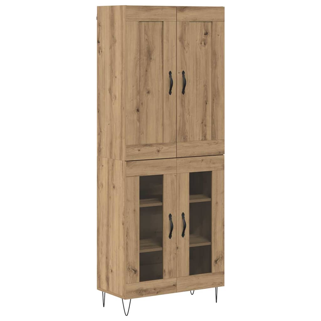 Høyskap Artisan Eik 69,5 x 34 x 180 cm Konstruert tre