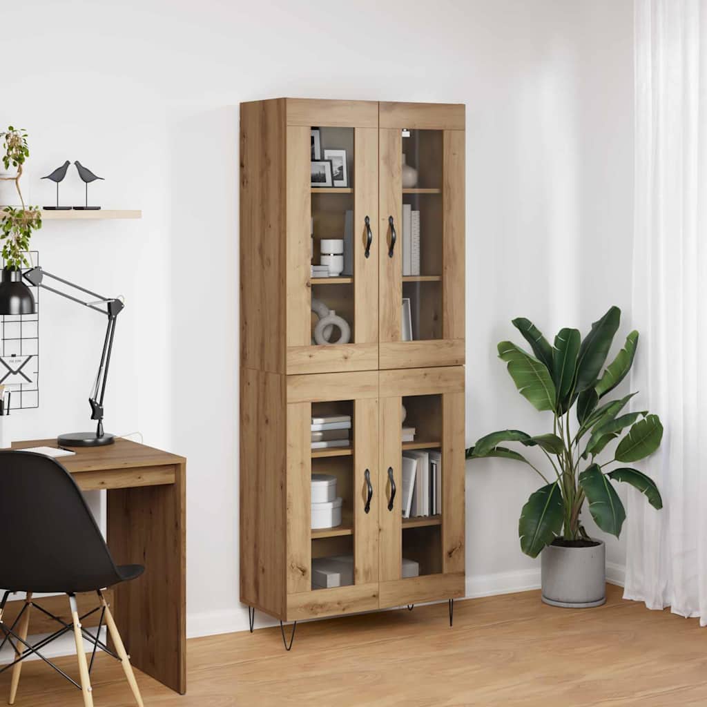 Høyskap Artisan Eik 69,5 x 34 x 180 cm Konstruert tre