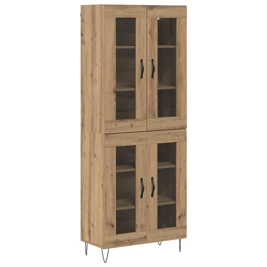 Høyskap Artisan Eik 69,5 x 34 x 180 cm Konstruert tre