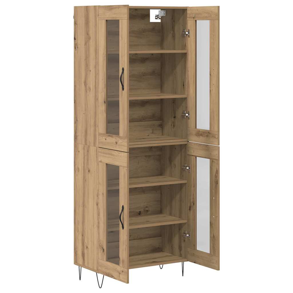 Høyskap Artisan Eik 69,5 x 34 x 180 cm Konstruert tre