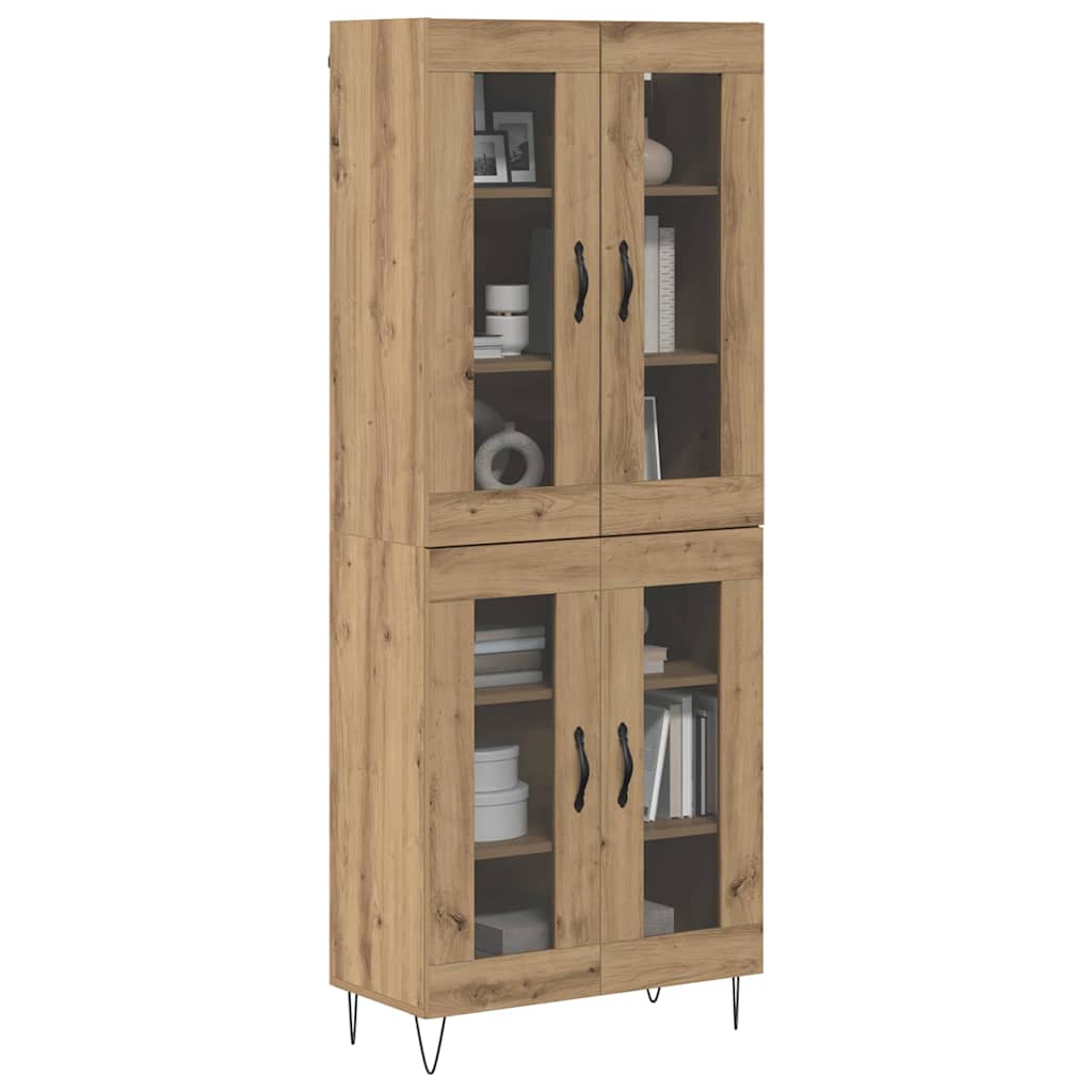 Høyskap Artisan Eik 69,5 x 34 x 180 cm Konstruert tre