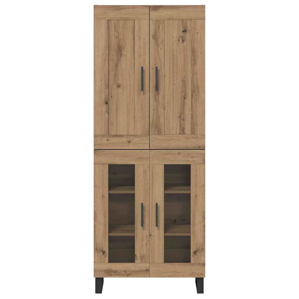 Høyskap Artisan Eik 69,5 x 34 x 180 cm Konstruert tre