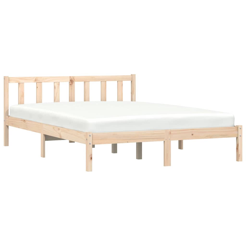Sengestamme Naturlig 152 x 203 cm Massiv furu