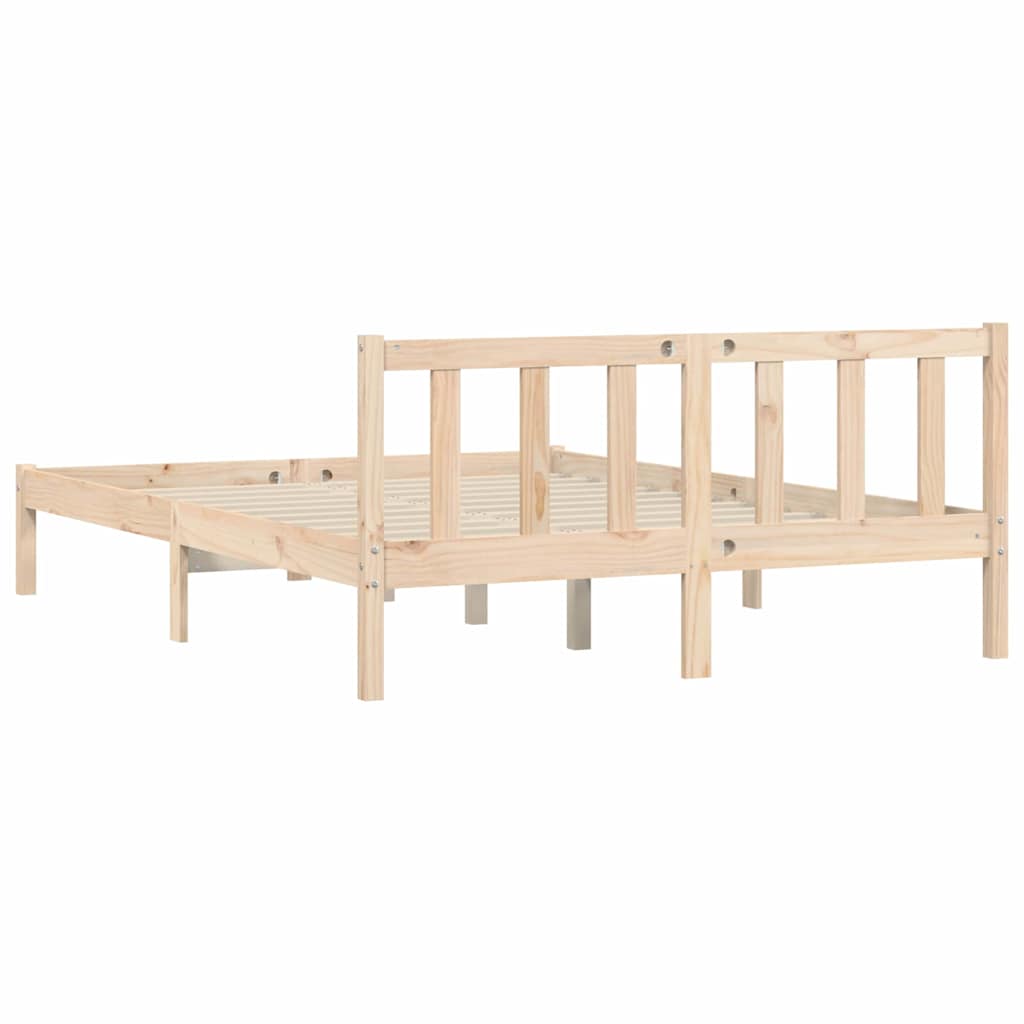 Sengestamme Naturlig 152 x 203 cm Massiv furu