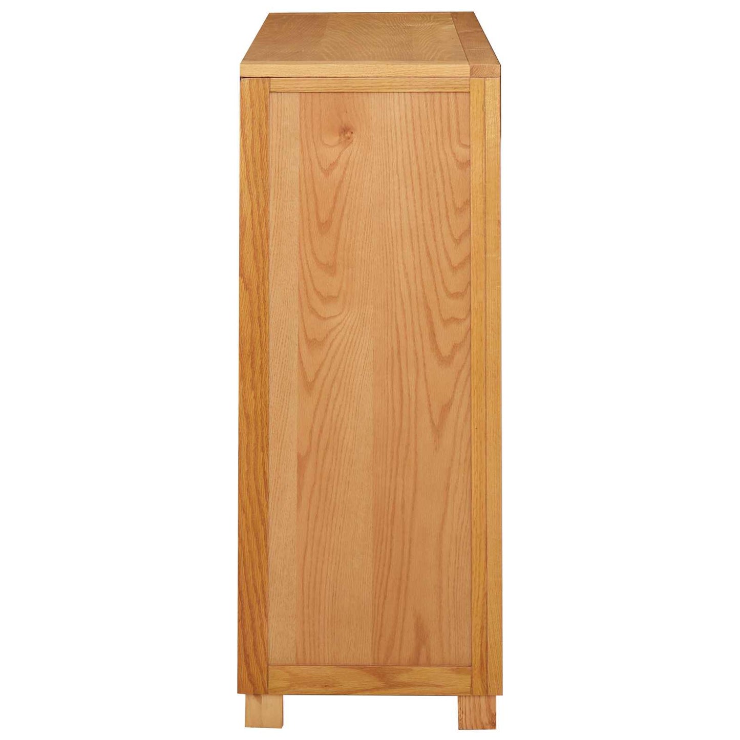 Kabinett med lagring Brun 80 x 35 x 95 cm Massivt Eiketre