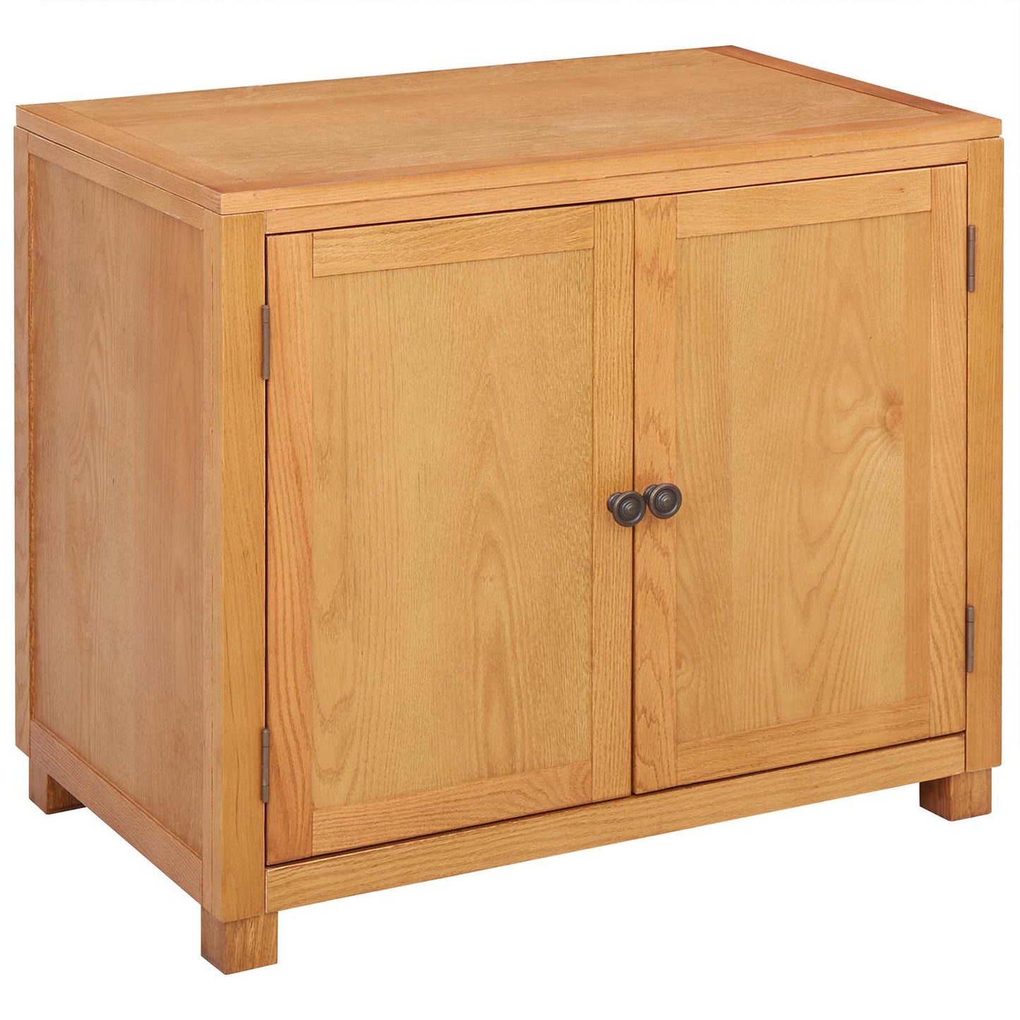 Kabinett med lagring Brun 78 x 50 x 70 cm Massivt Eiketre