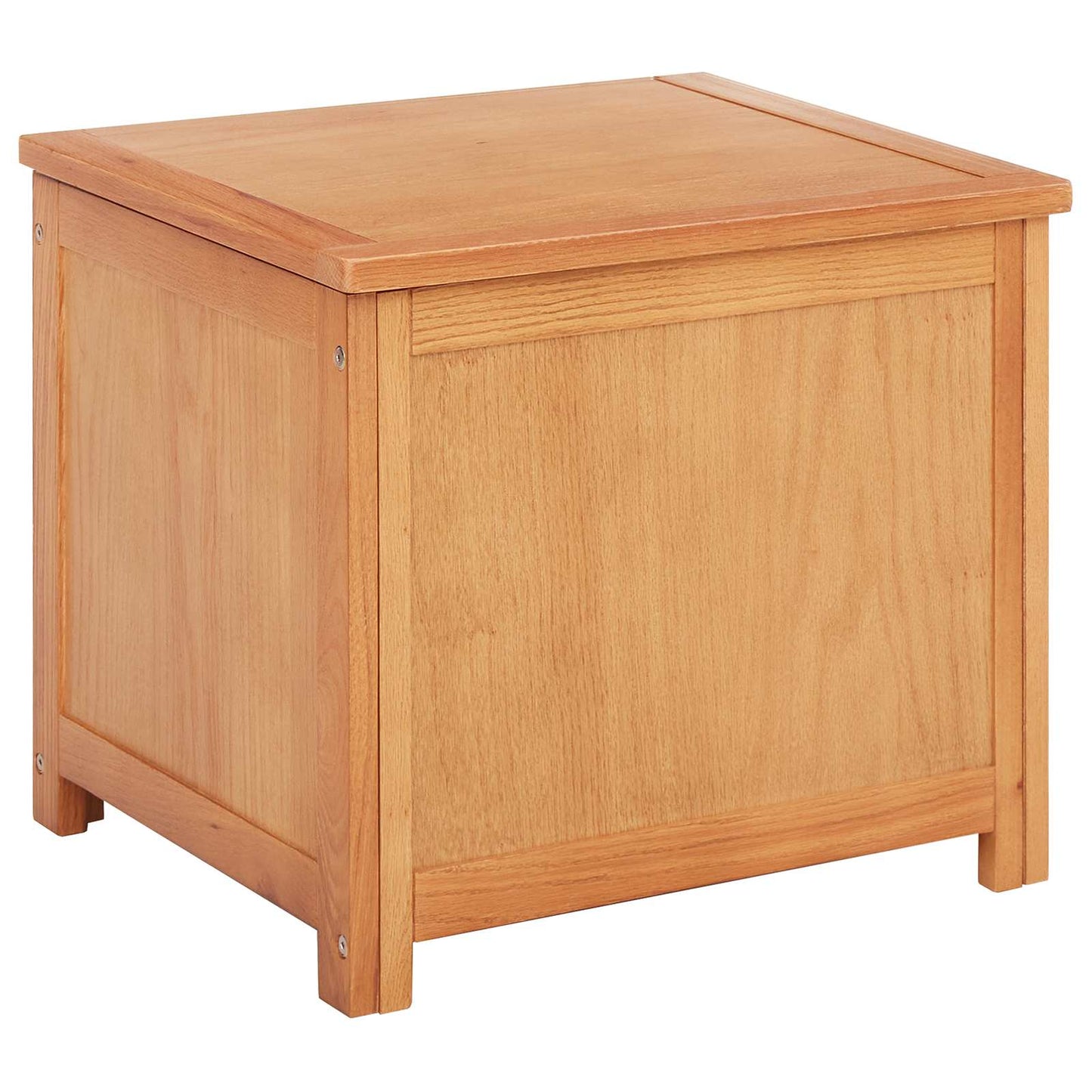 Lagringsboks 50 x 45 x 45 cm Konstruert tre med eikefiner vidaXL