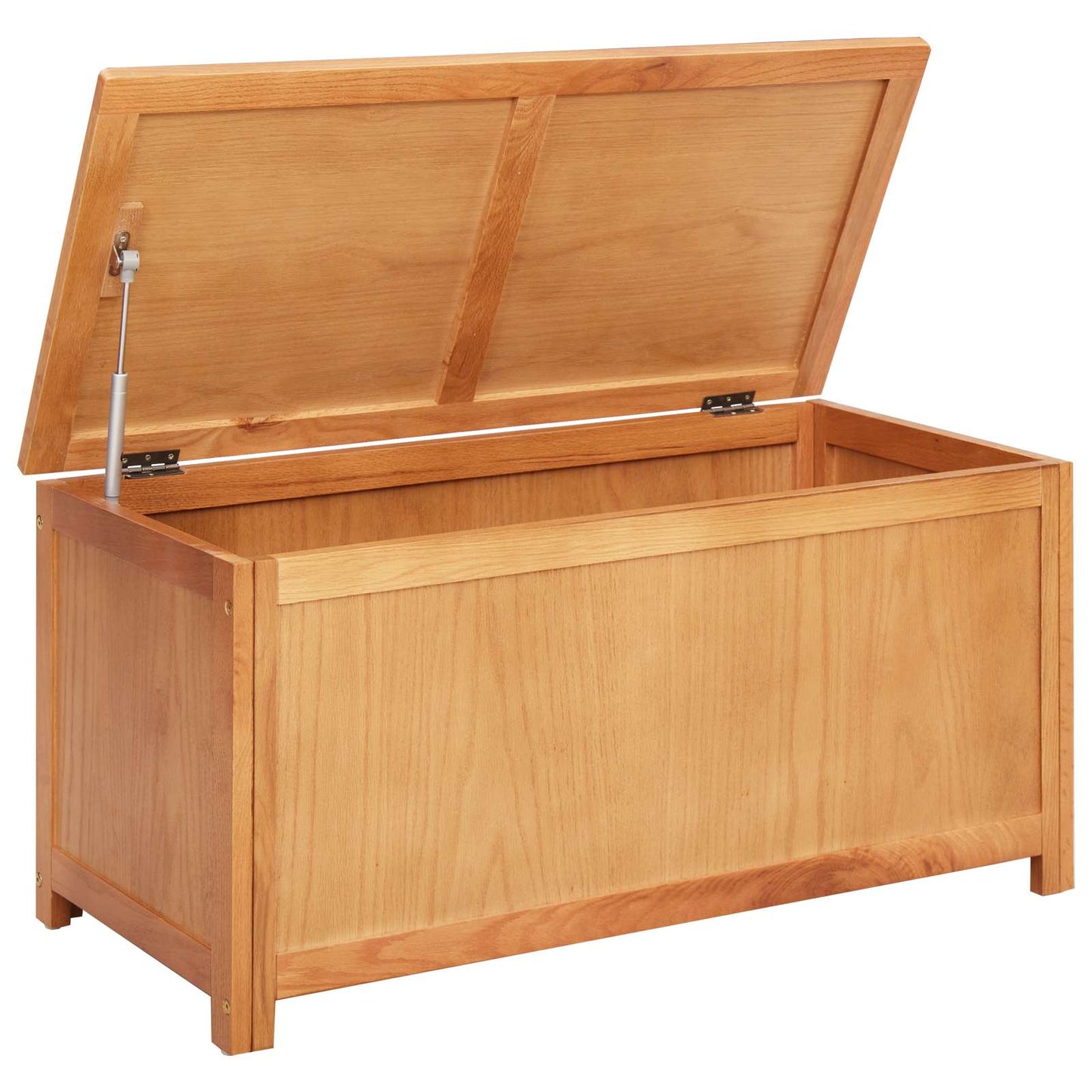 Lagringsboks 90 x 45 x 45 cm Massivt Eiketre