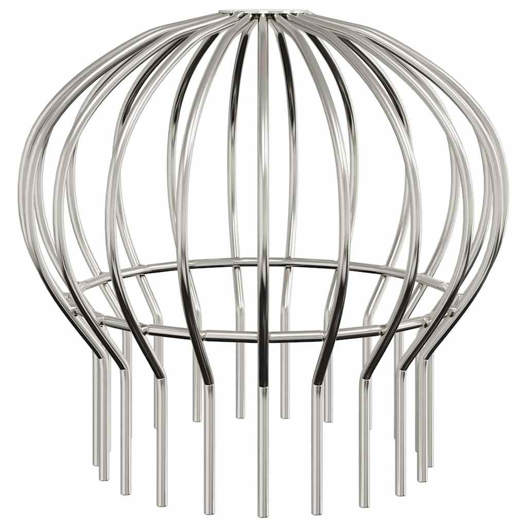 Bladbeskyttelse til takrenner 8 pcs sølv 160 mm Rustfritt Stål vidaXL