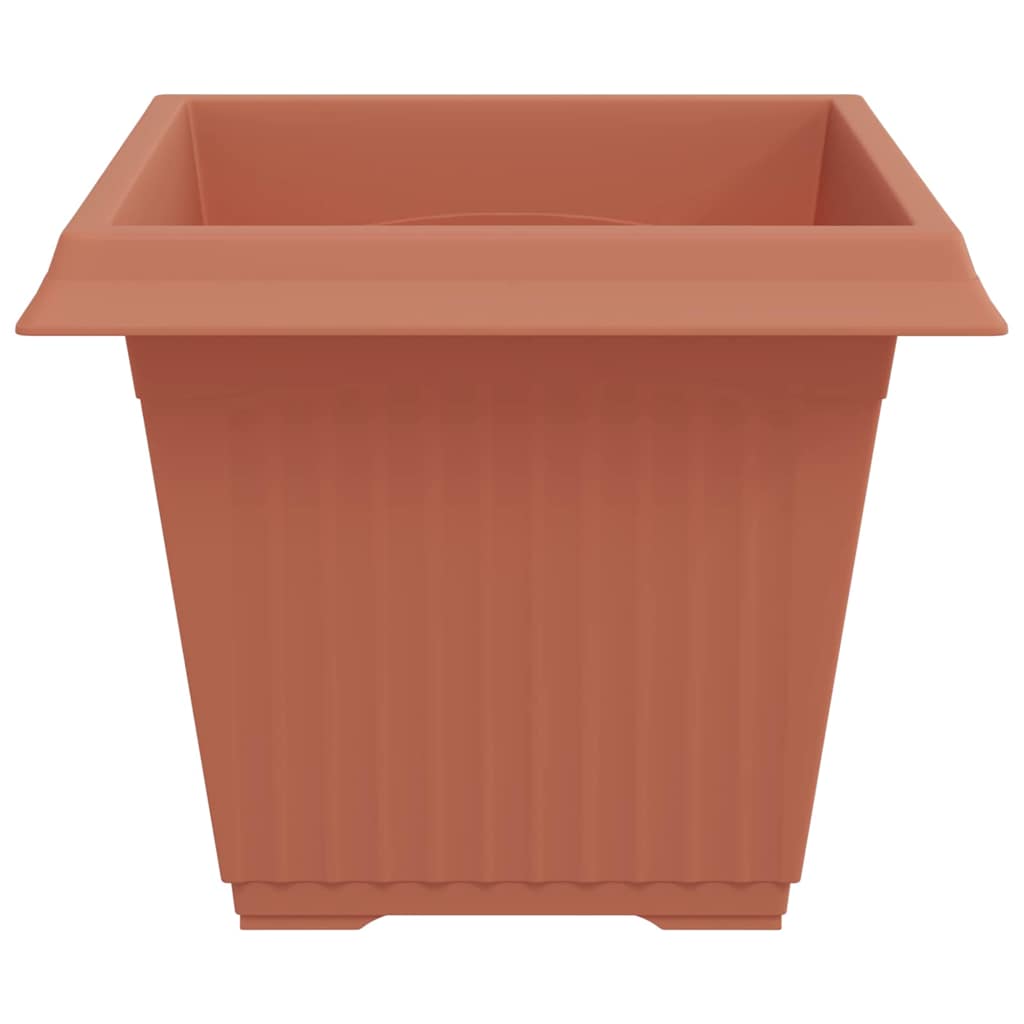 Firkantet Blomsterpotte 6 pcs Klinker Rød 43 x 43 x 33,5 cm