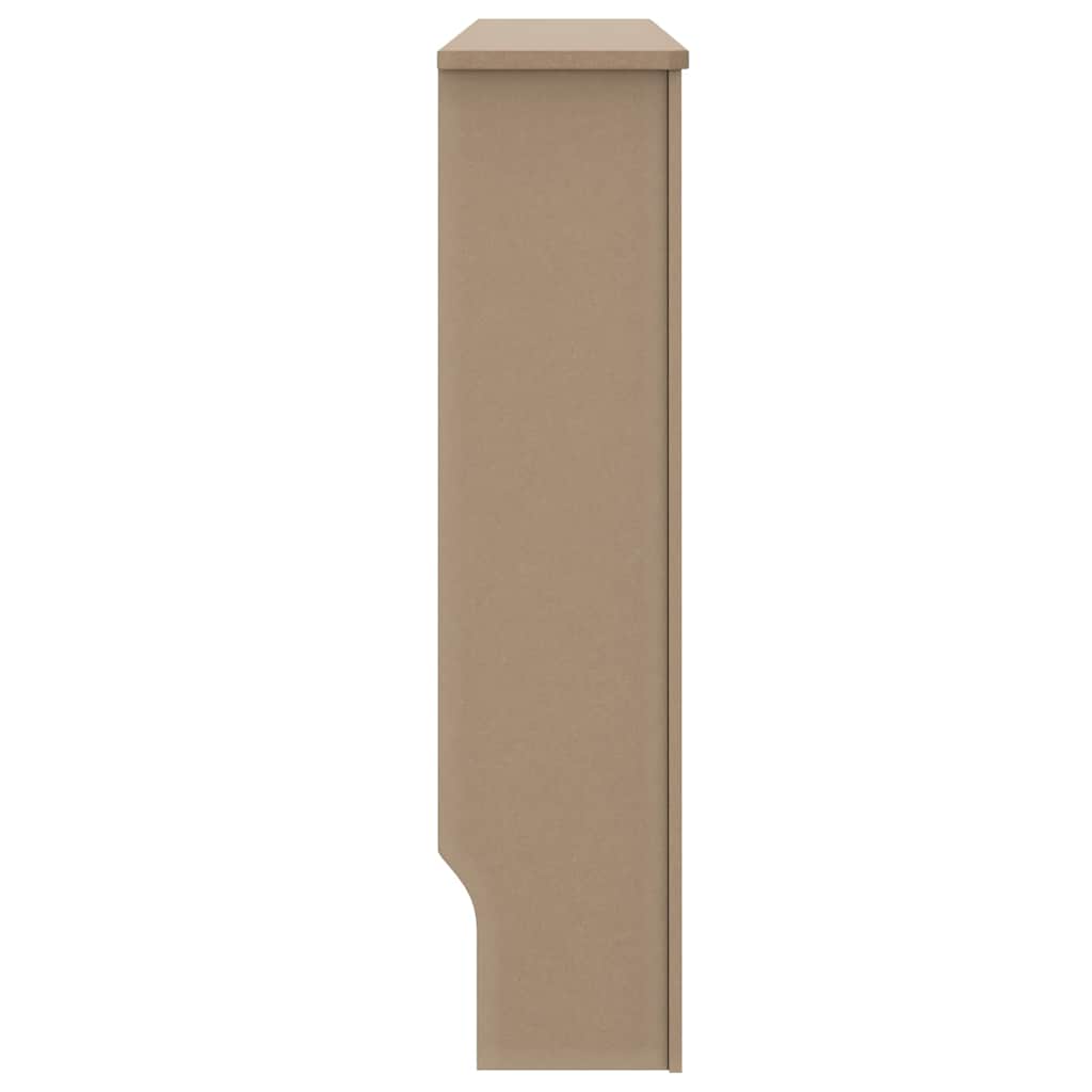 Radiator Deksel 2 pcs Brun 112 x 19 x 81,5 cm Konstruert tre