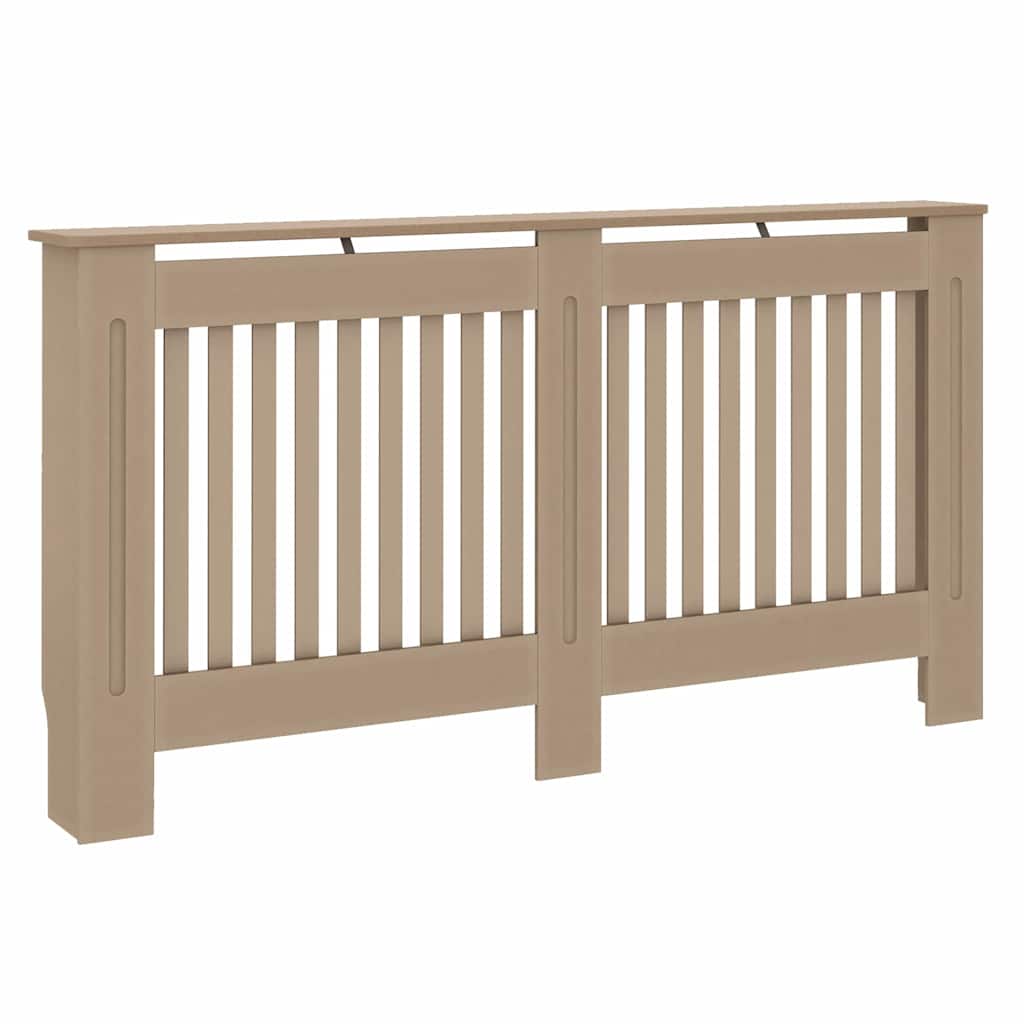 Radiator Deksel 2 pcs Sonoma eik 152 x 19 x 81,5cm