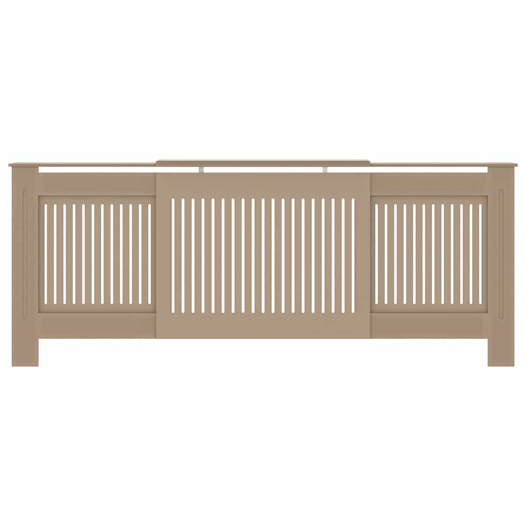 Radiator Deksel 2 pcs Sonoma eik 205 x 20,5 x 81,5cm