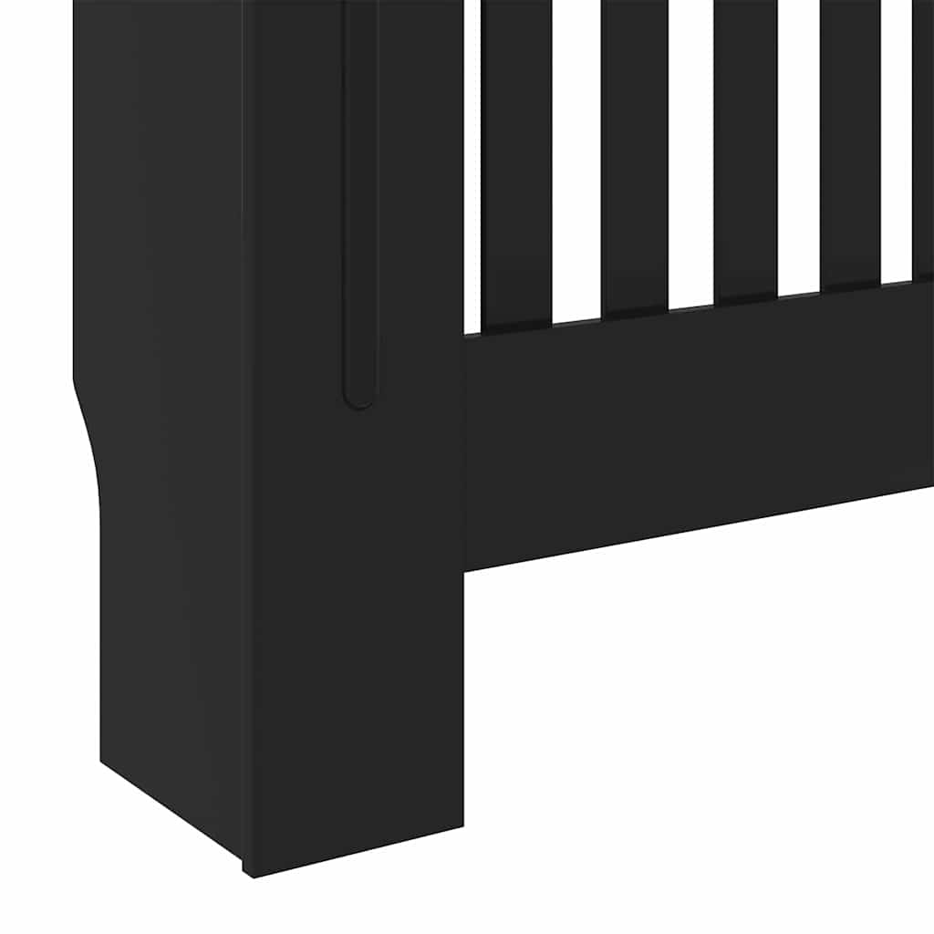 Radiator Deksel Svart 78 x 19 x 81,5cm Konstruert tre
