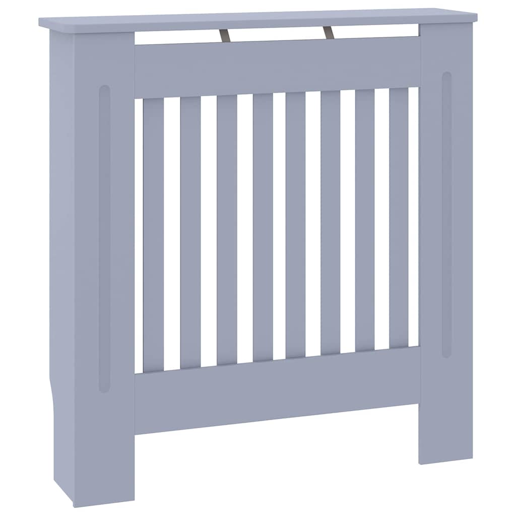 Radiator Deksel Grå 78 x 19 x 81,5cm Konstruert tre