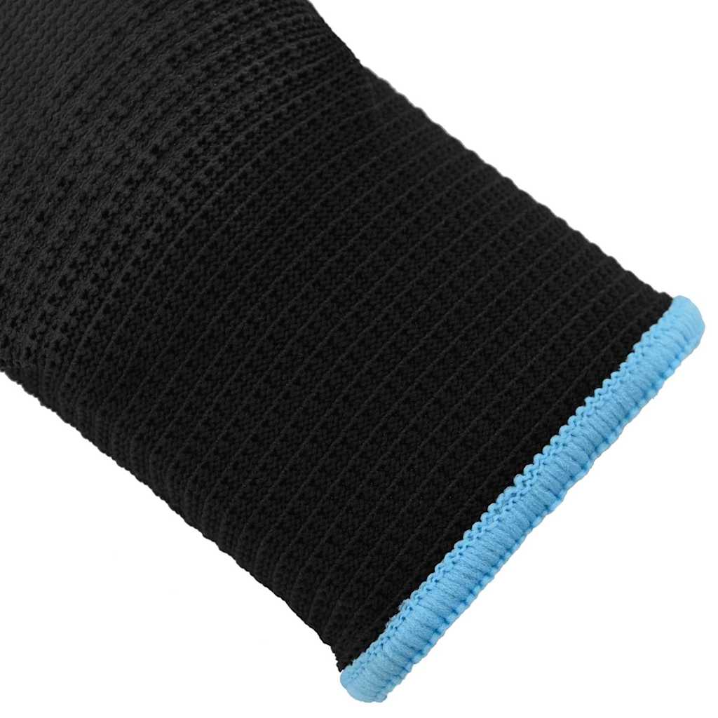 Arbeidshansker 12 pcs Svart 9 / l Polyester