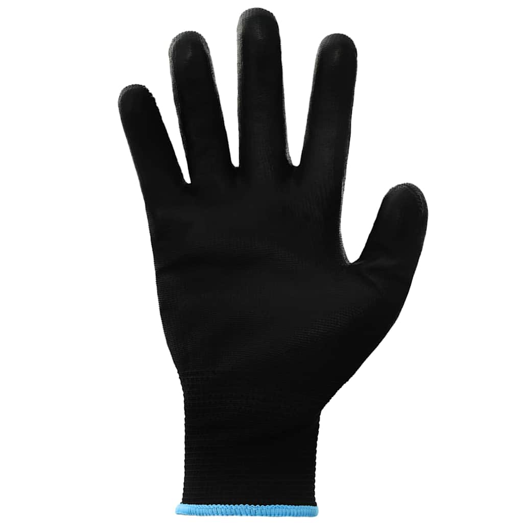 Arbeidshansker 24 pcs Svart 9 / l Polyester