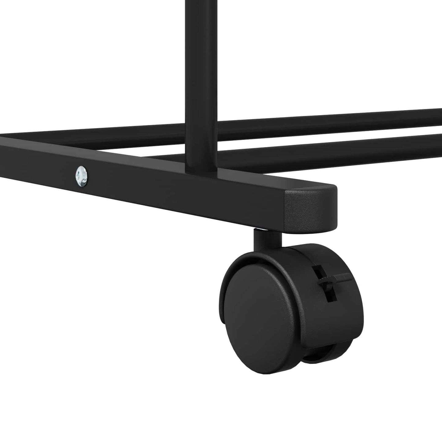 Klesstativ Ensfarget Svart 80 x 53 x 156 cm
