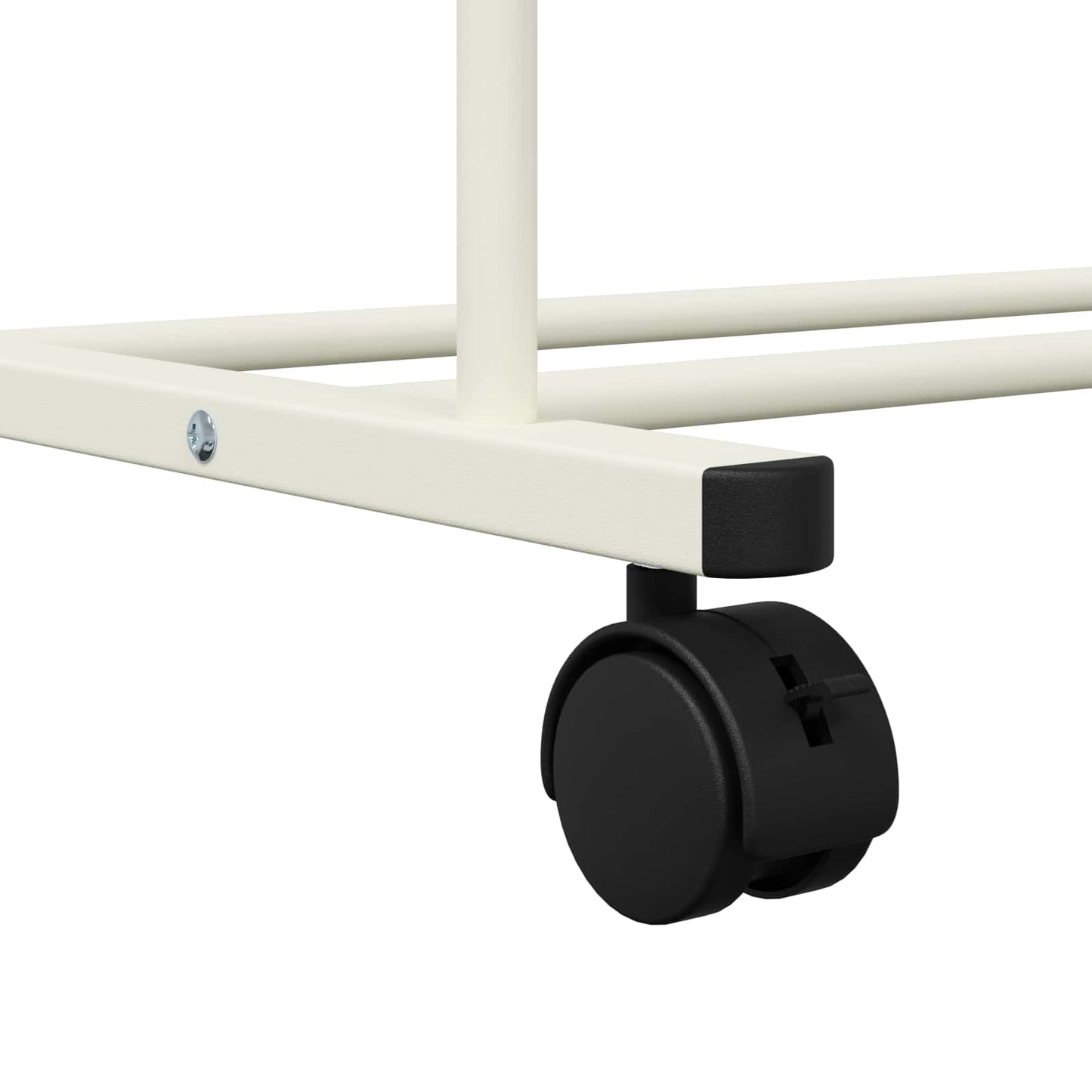 Klesstativ Ensfarget Hvit 80 x 53 x 156 cm