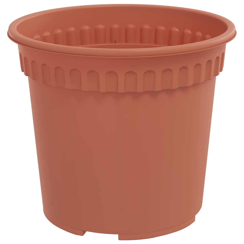 Plantepotter 24 pcs Klinker Rød Ø 15 x 12 cm Plast