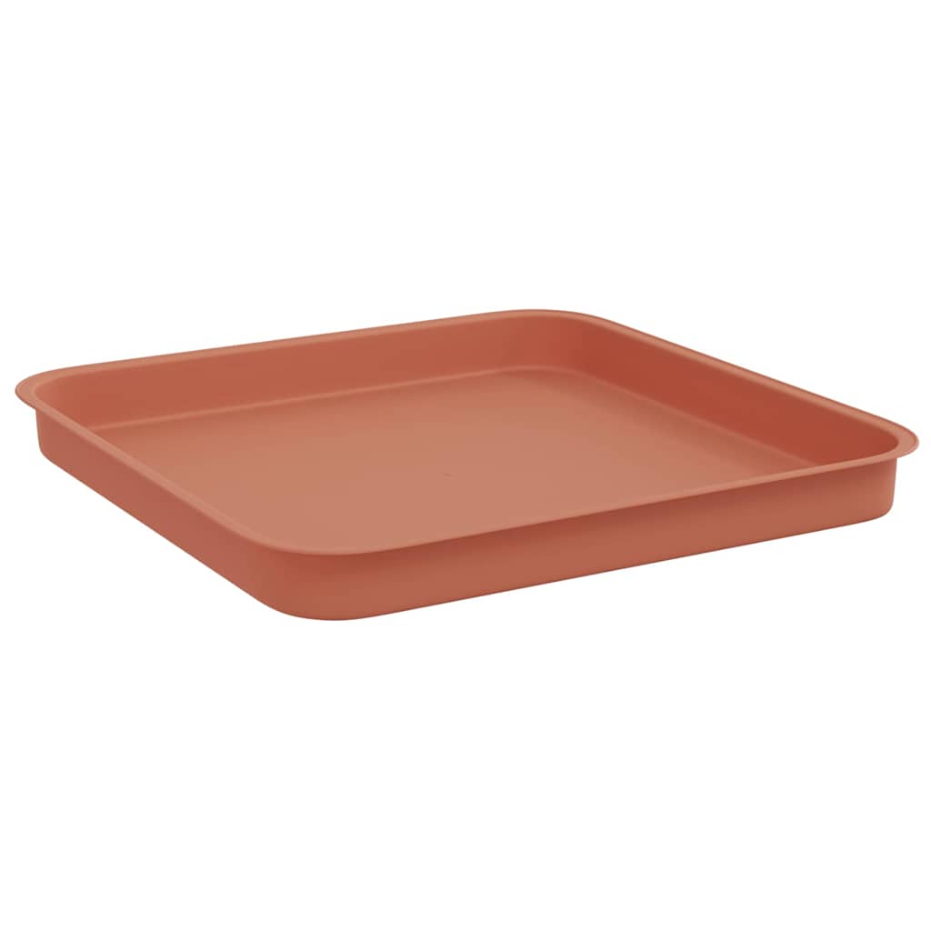 Plantepotter 6 pcs Klinker Rød 28,5 x 28,5 x 22 cm Plast