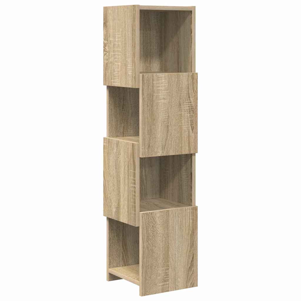 Hjørneskap Sonoma eik 25,5x25x102cm Konstruert tre