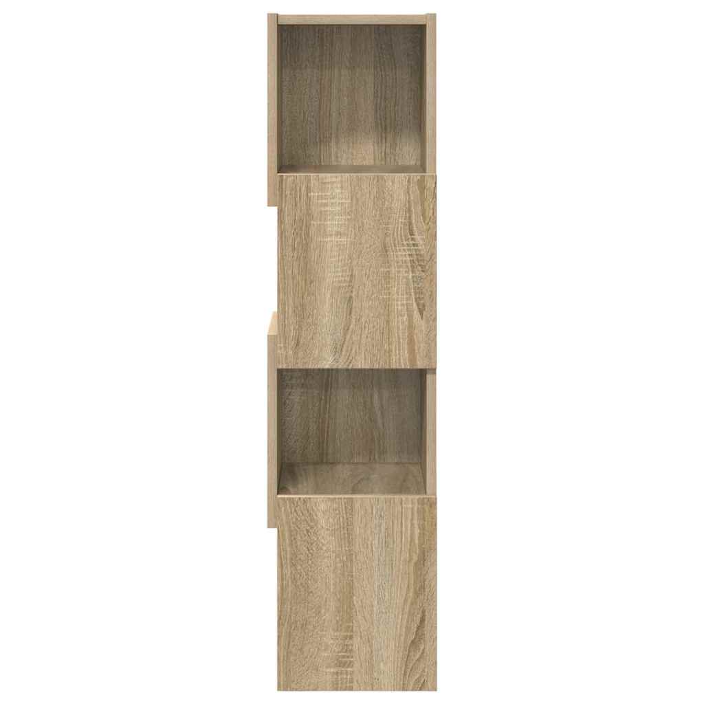 Hjørneskap Sonoma eik 25,5x25x102cm Konstruert tre