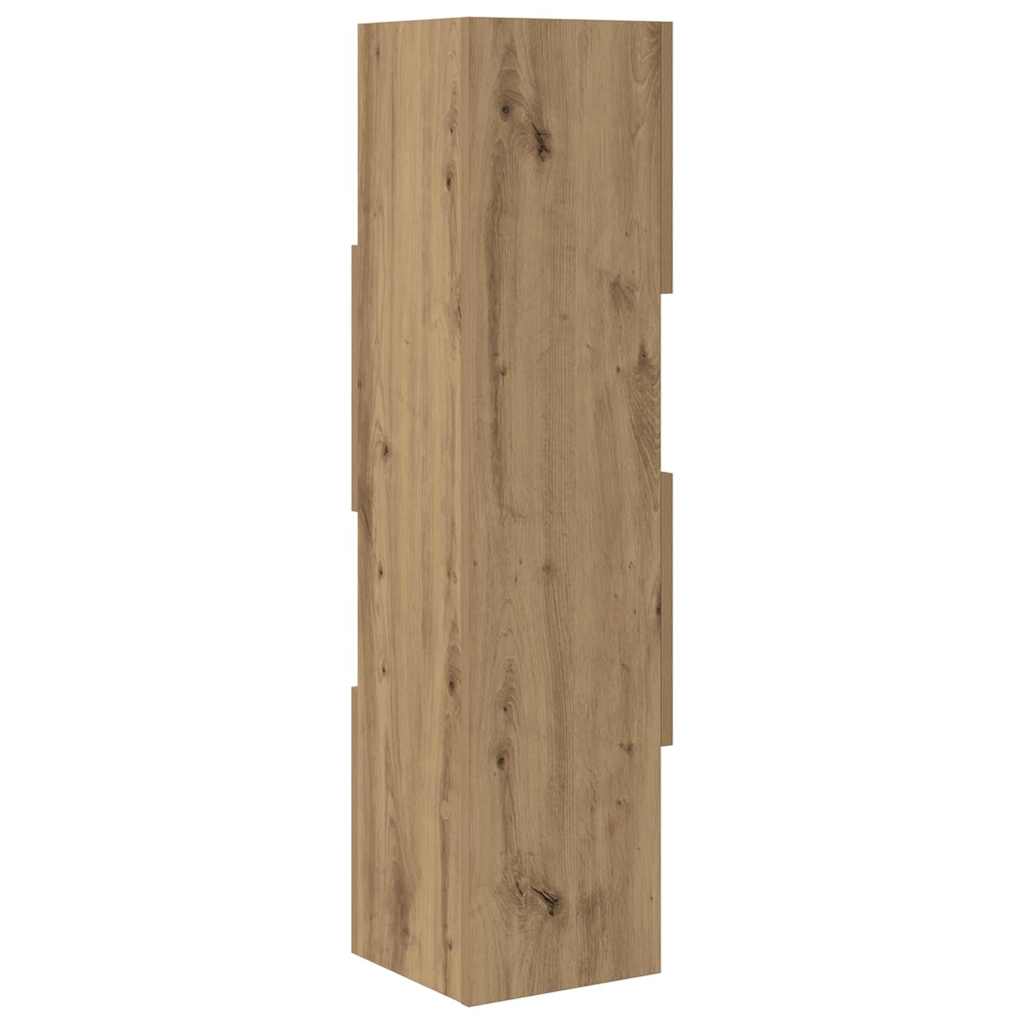 Hjørneskap Artisan Eik 25,5x25x102cm Konstruert tre