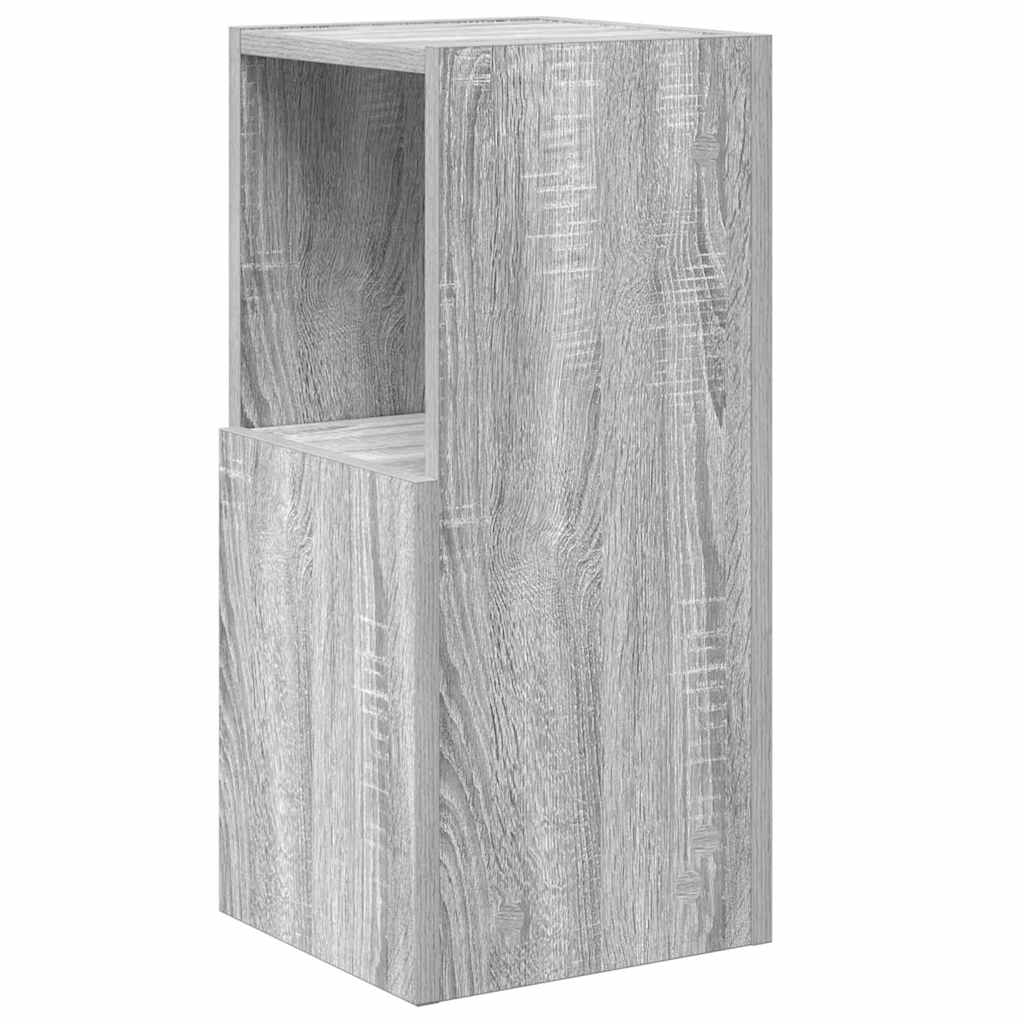 Hjørneskap Grå Sonoma 25,5x25x55cm Konstruert tre