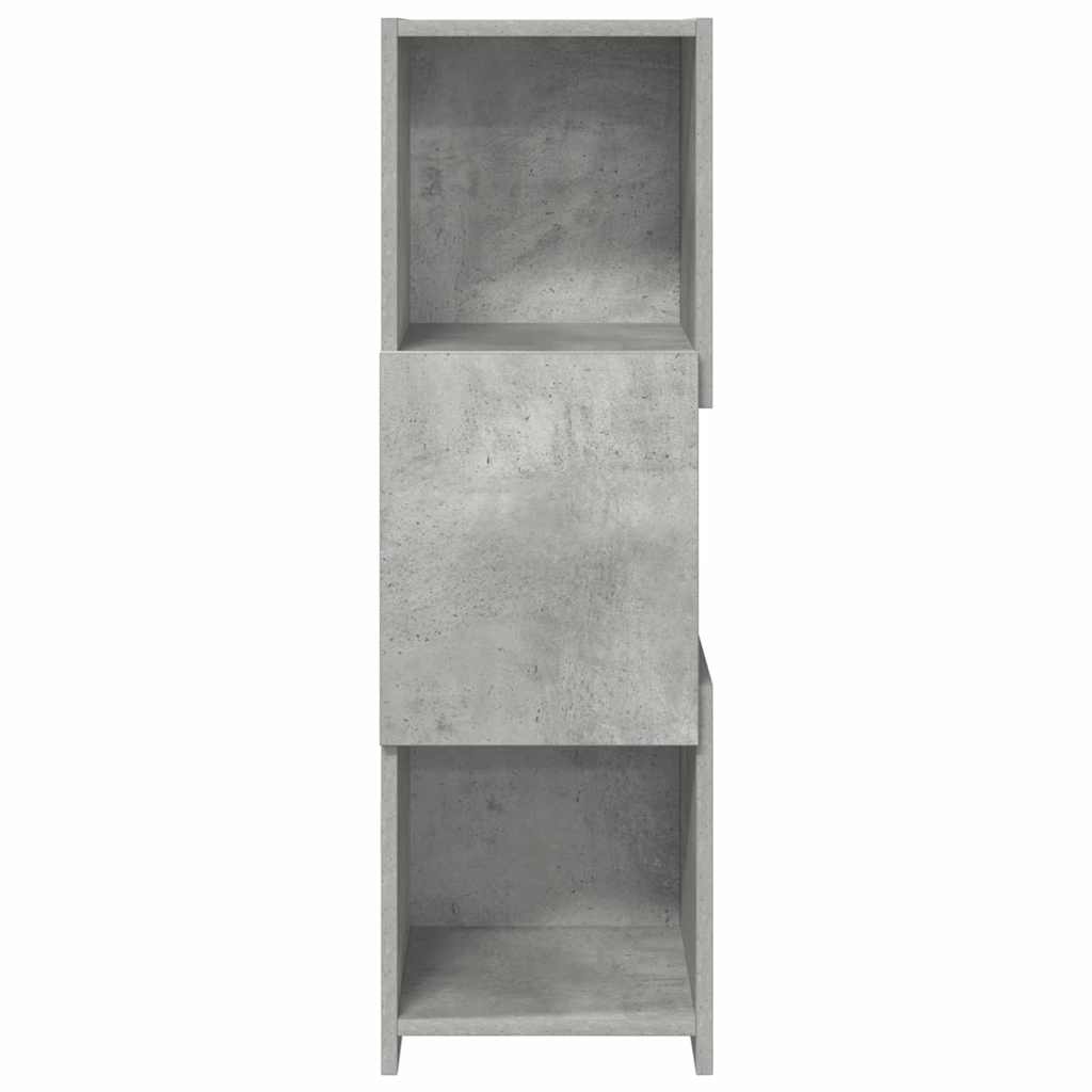 Hjørneskap Betonggrå 30,5x30x95cm Konstruert tre