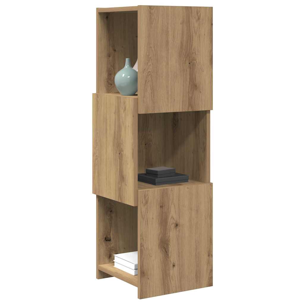 Hjørneskap 30,5x30x95cm Konstruert tre Artisan Eik