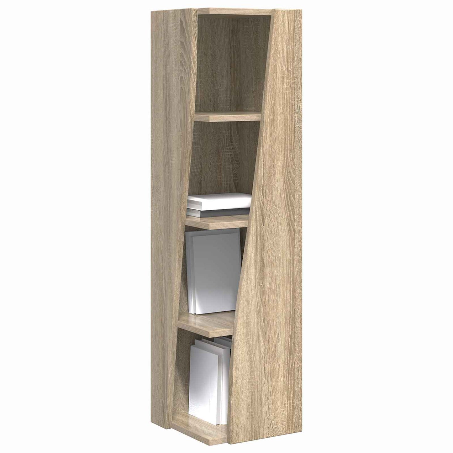 Hjørneskap Sonoma eik 27,5x27x102cm Konstruert tre