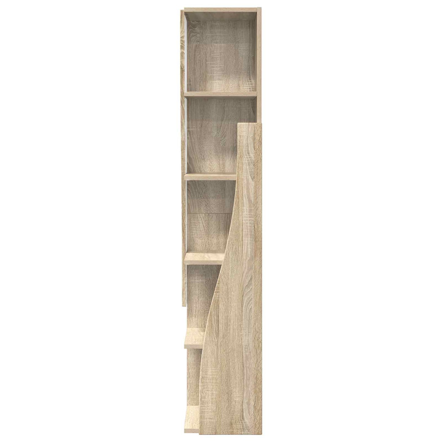 Hjørneskap 27,5x27x140cm Konstruert tre Sonoma eik