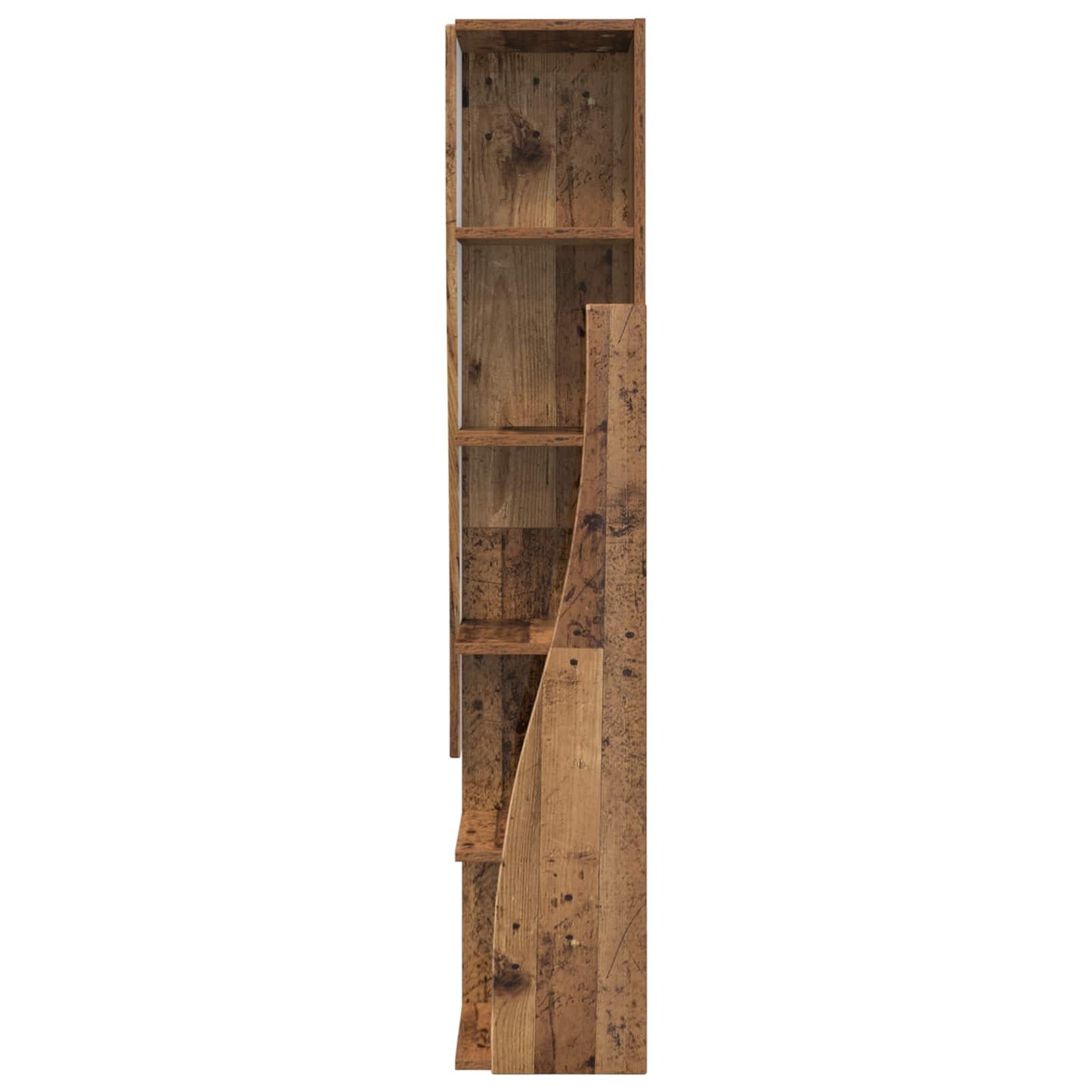 Hjørneskap 27,5x27x140cm Konstruert tre Gammelt tre