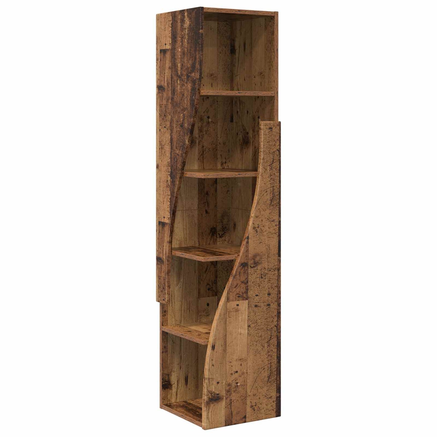 Hjørneskap 32x32x140cm Konstruert tre Gammelt tre