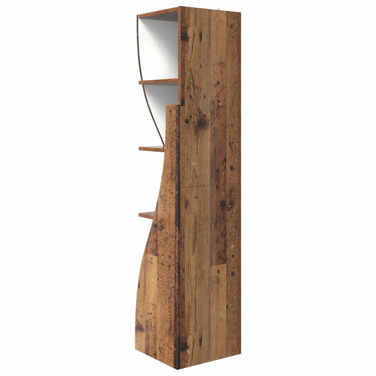 Hjørneskap 32x32x140cm Konstruert tre Gammelt tre