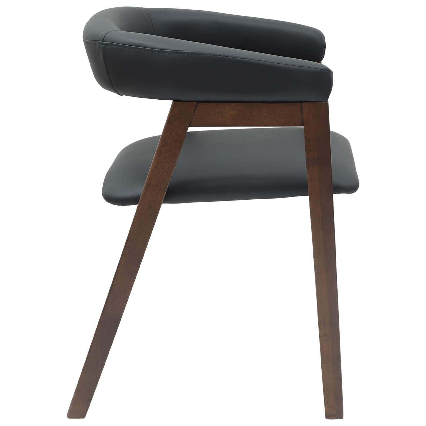 Spisestoler 2 pcs Lys Brun 54 x 57 x 73 cm Solid Gummitre