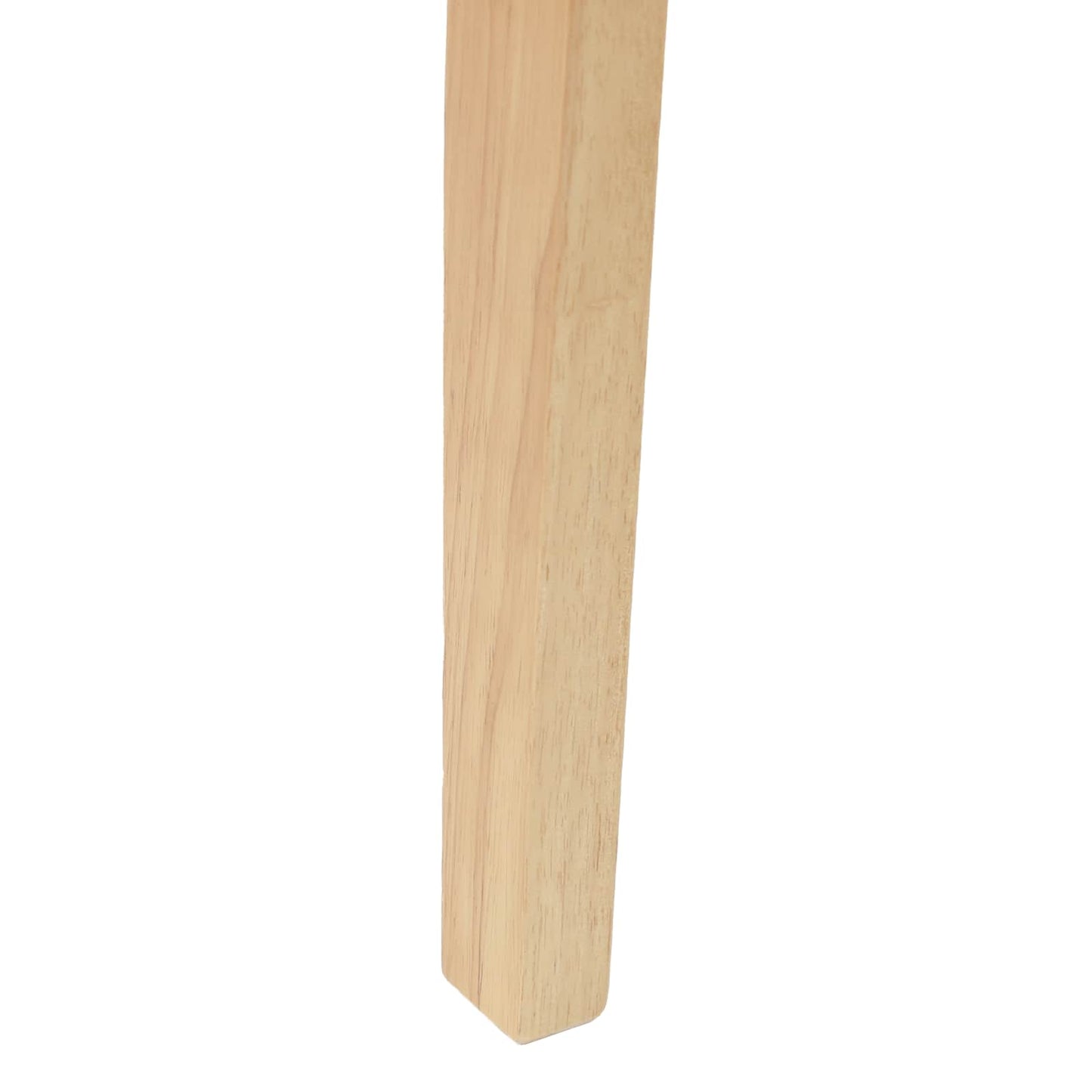 Spisestoler 2 pcs Hvit 54 x 57 x 73 cm Solid Gummitre
