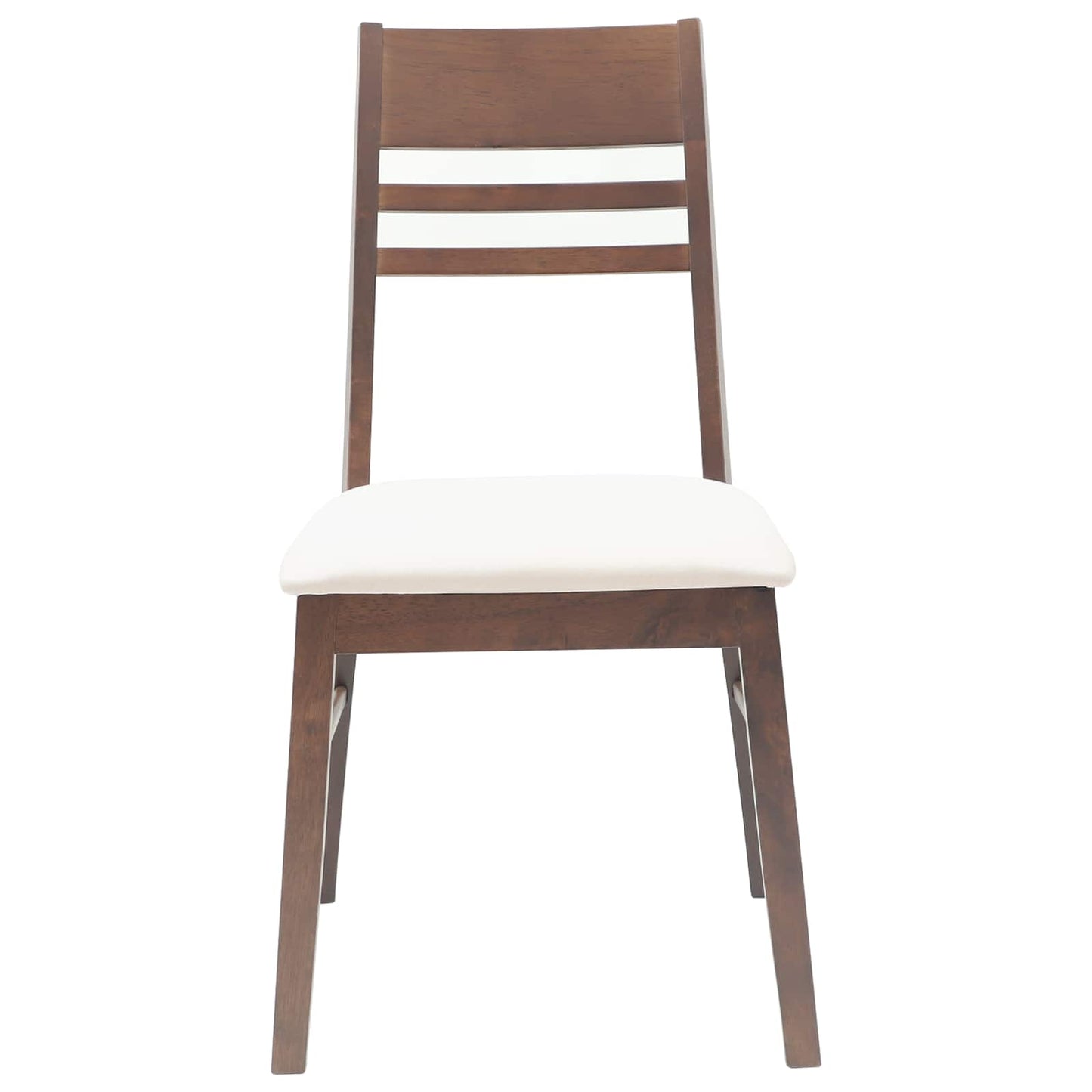 Spisestoler 2 pcs Lys Brun 43 x 54 x 89 cm Solid Gummitre