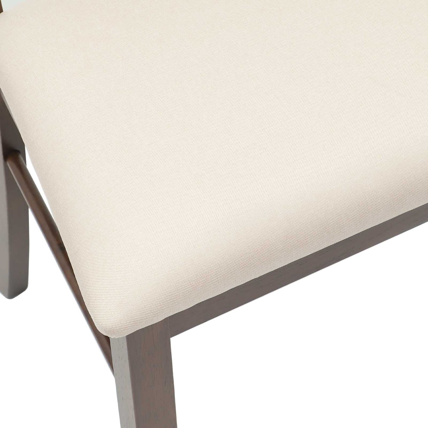 Spisestoler 2 pcs Lys Brun 50 x 52,5 x 91 cm Solid Gummitre