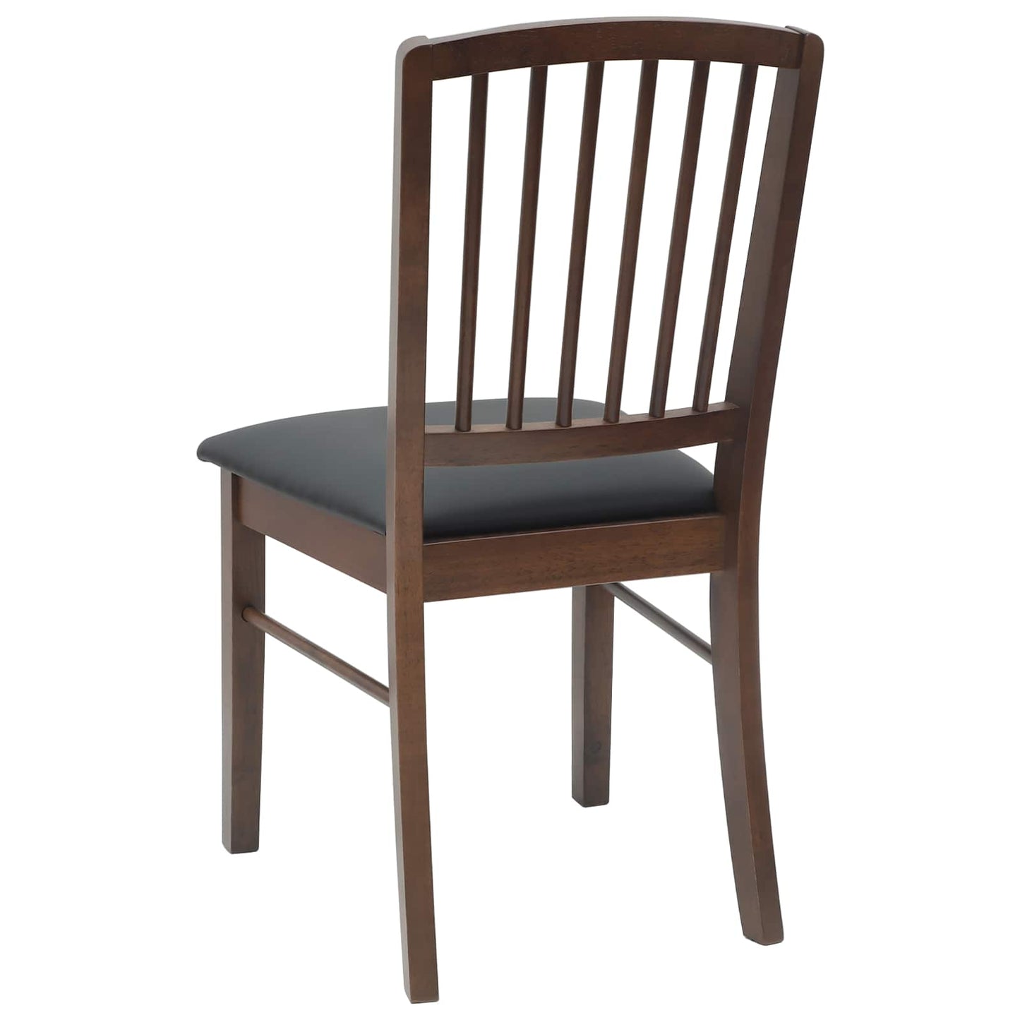 Spisestoler 2 pcs Lys Brun 50 x 52,5 x 91 cm Solid Gummitre