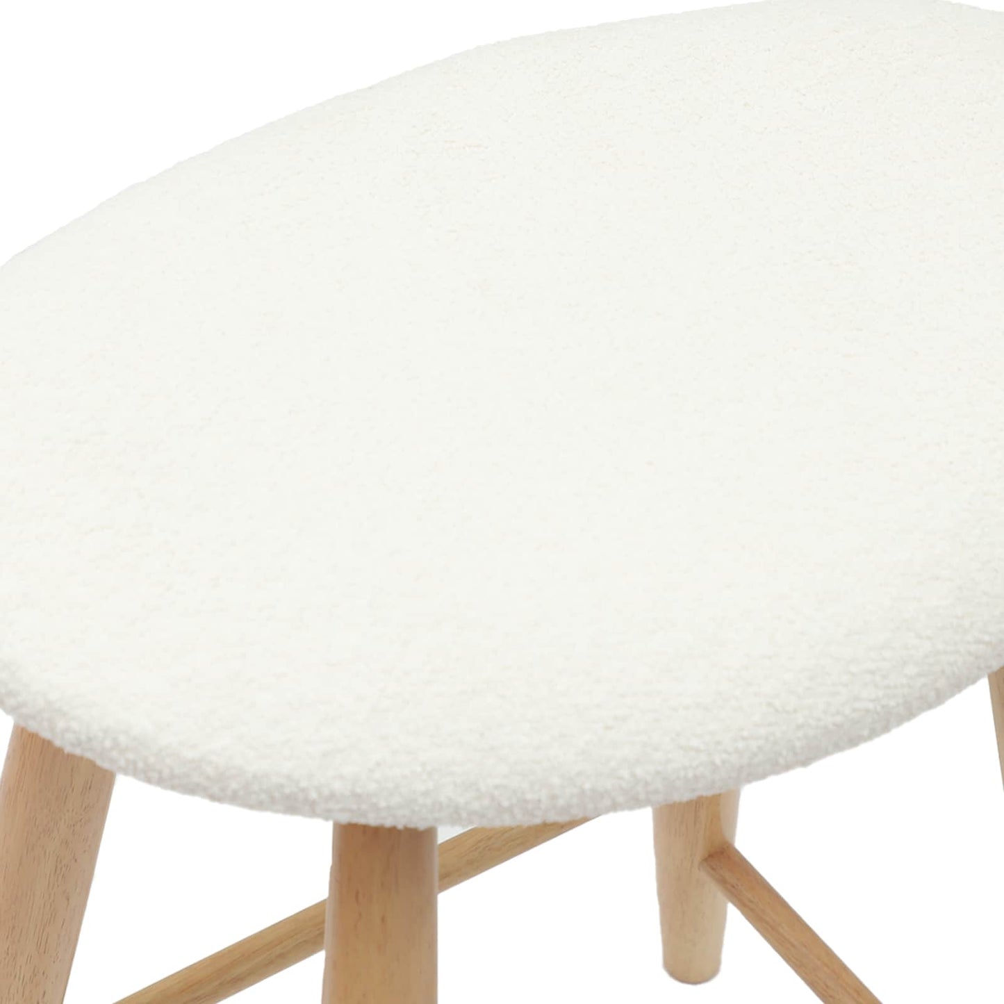 Spisestoler 2 pcs Naturlig 46 x 37 x 63 cm Solid Gummitre vidaXL