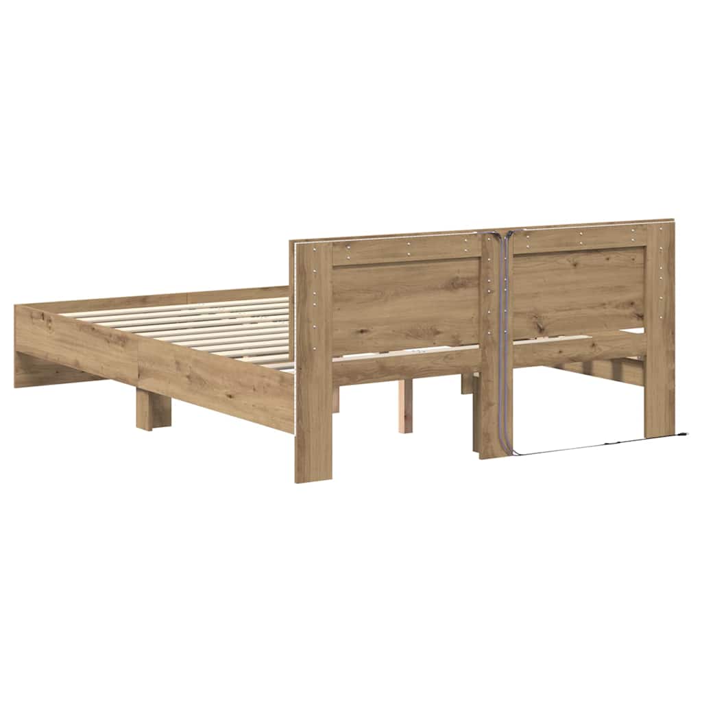 Sengestamme Artisan Eik 140 x 190 cm Konstruert tre